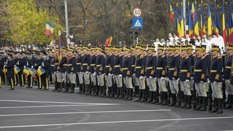 Restricții de circulație în București pentru organizarea ceremoniei de Ziua Națională a României/FOTO: Facebook/ZiuaNationalaaRomaniei