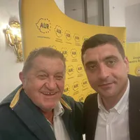 Dorel Vișan și George Simion au aceleași convingeri politice/FOTO: Facebook