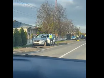 O șoferiță a călcat mortal în această dimineață un pieton care traversa pe zebră, regulamentar, DN 23 - Foto: captură video
