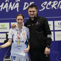 Amalia Stan, campioană națională la juniori pentru a treia oară la sabie feminin - FOTO: FRS