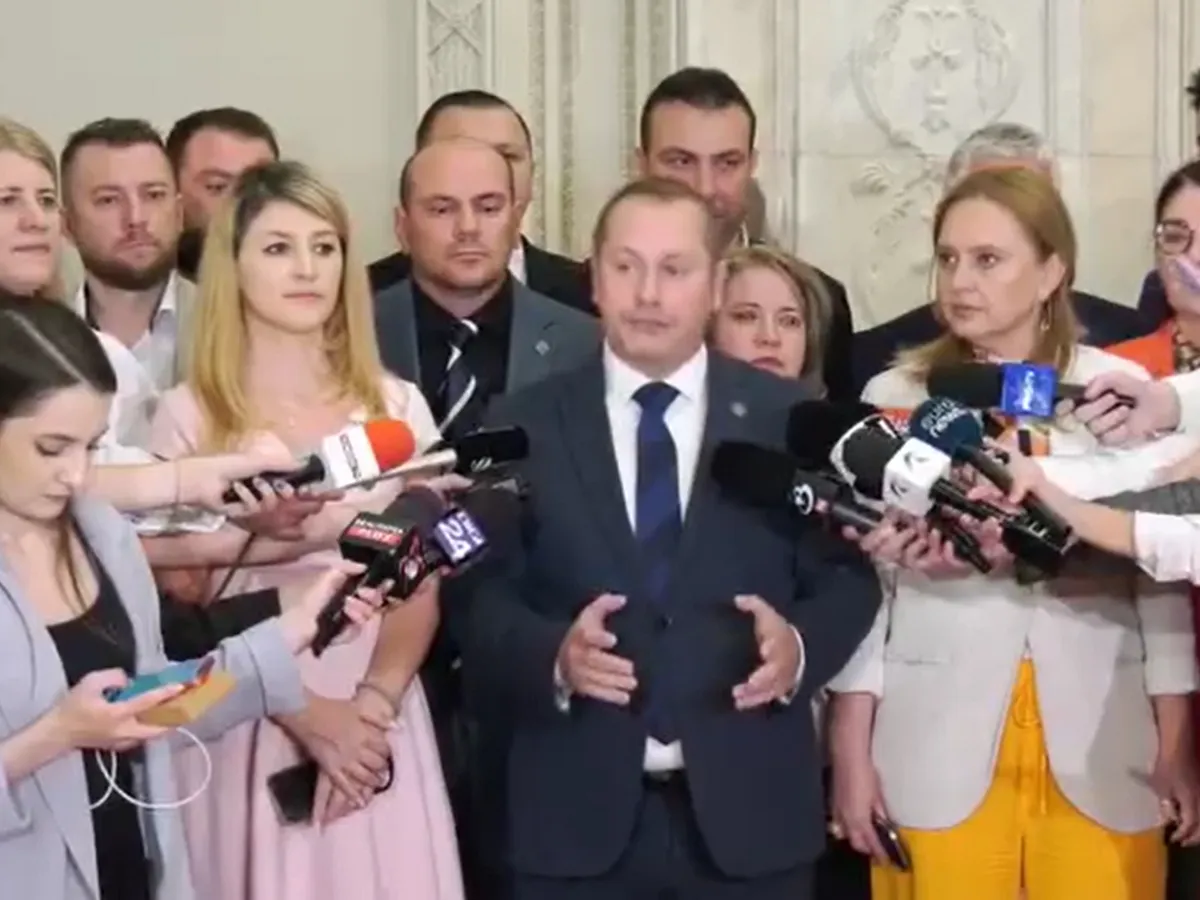 Nou grup suveranist, din membri SOS și POT, în Parlamentul României. Spun că au „viziuni europene” - Foto: captură video