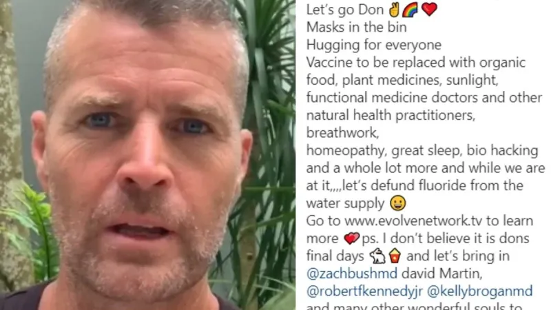 Pete Evans Foto: Instagram