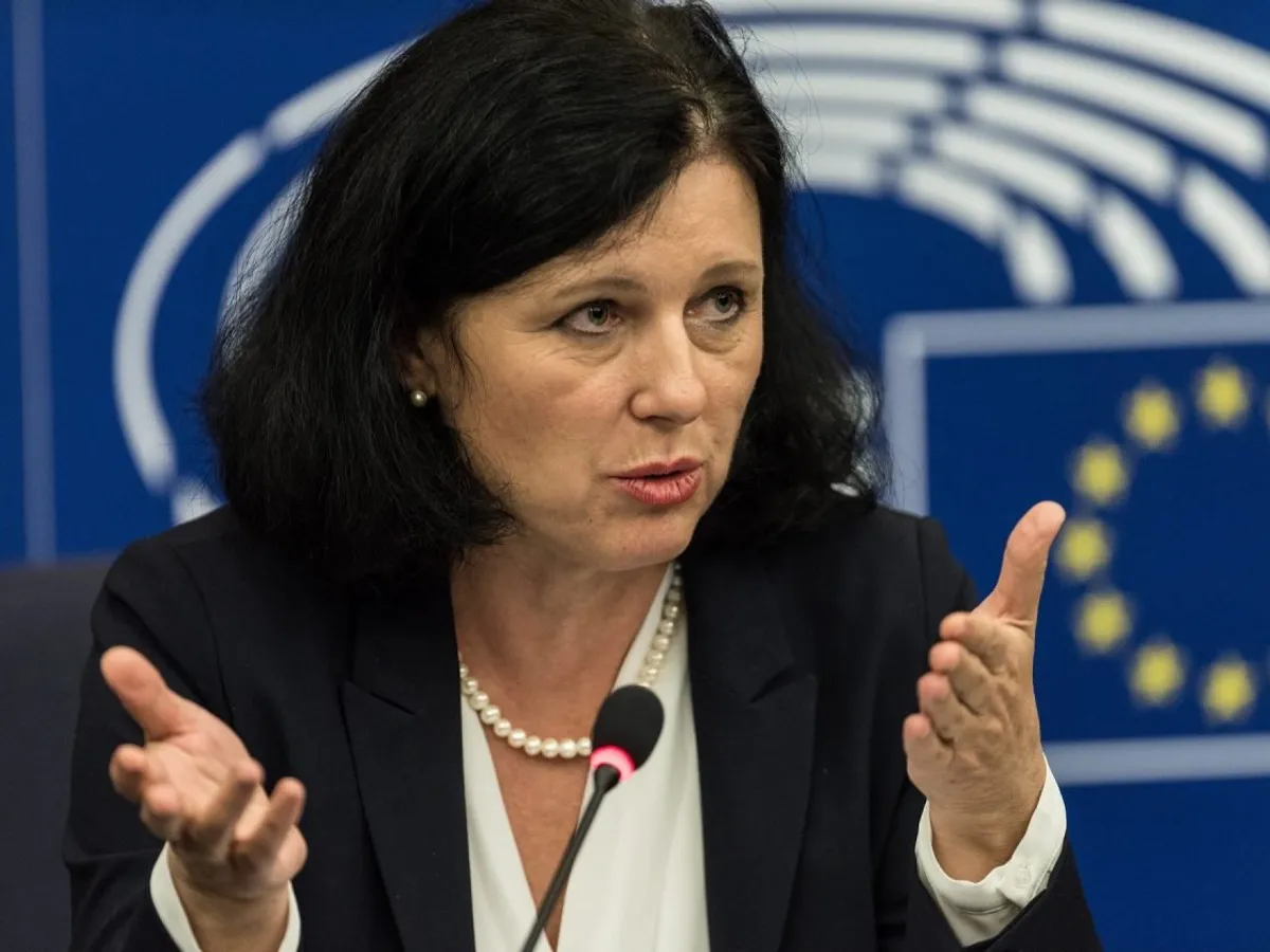 Vera Jourova, viitoare vicepreşedintă a CE