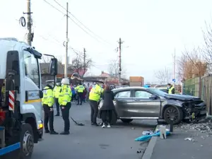 Femeie care a accidentat mortal două fete în Capitală are 57 de ani/FOTO: Digi24