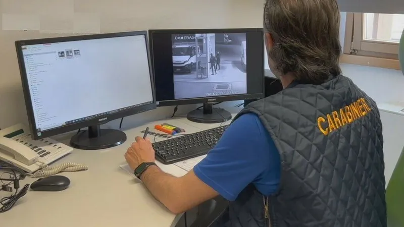 Un polițist italian a dat peste trei hoți români la el în casă Foto: Carabinieri