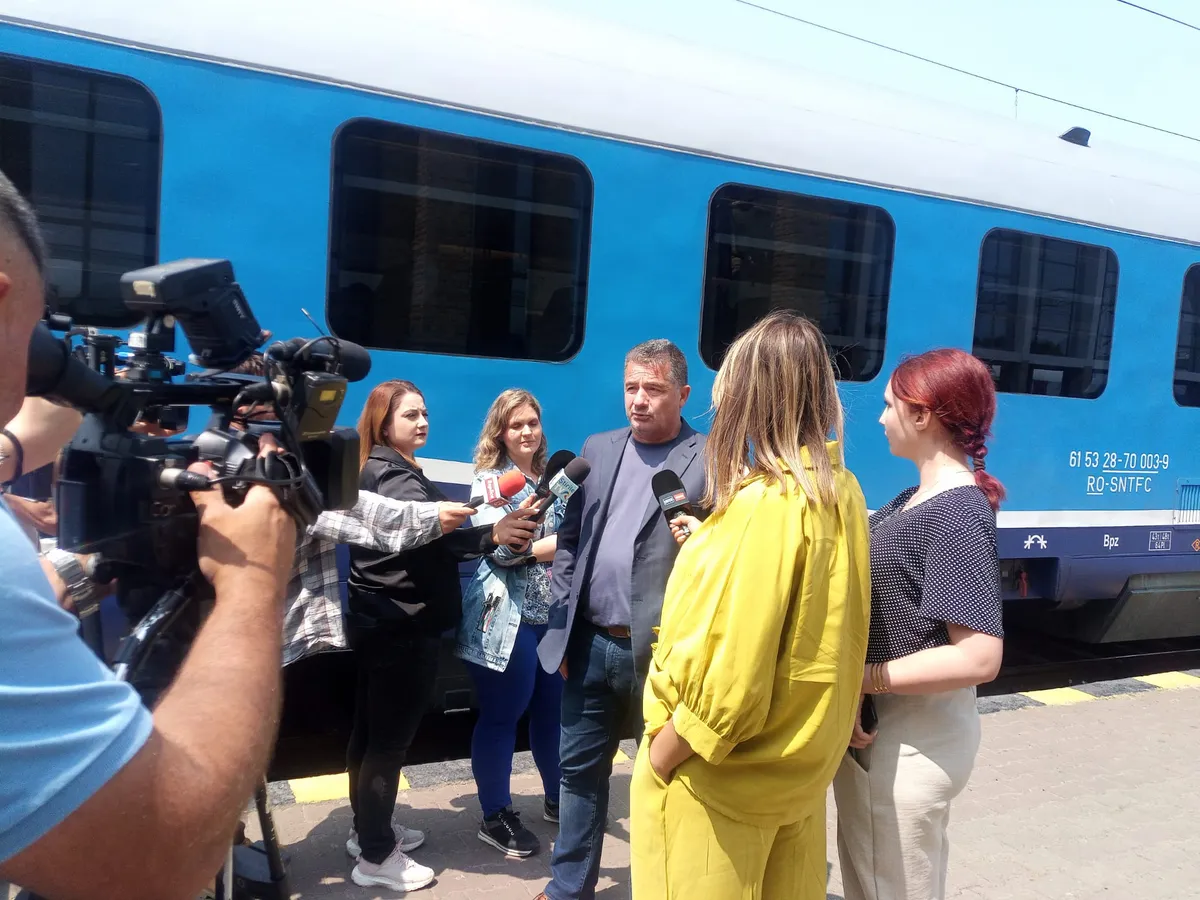Șeful CFR Călători Traian Preoteasa -  Foto: CFR Călători / FB