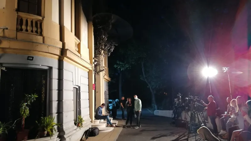 Sediul PSD, în penumbră/FOTO: hotnews.ro