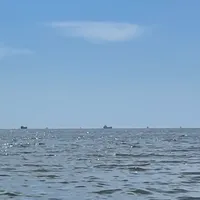 VIDEO EXCLUSIV Zeci de vapoare așteaptă, zilnic, să intre în Sulina. Turiștii au auzit explozii - Foto: Newsweek România