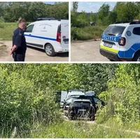 Cadavrul unei persoane de sex feminin, găsit de polițiști la marginea unei localități. / Foto: actualdecluj.ro