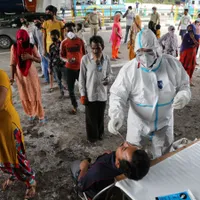 India a raportat pentru prima dată peste 200.000 de noi cazuri de COVID-19. / Foto: nytimes.com