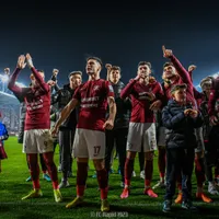 Rapid a învins-o pe CFR Cluj. (Poză cu rol ilustrativ. Foto: Facebook / FC Rapid 1923)
