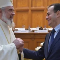 Patriarhul Daniel și premierul Ludovic Orban
