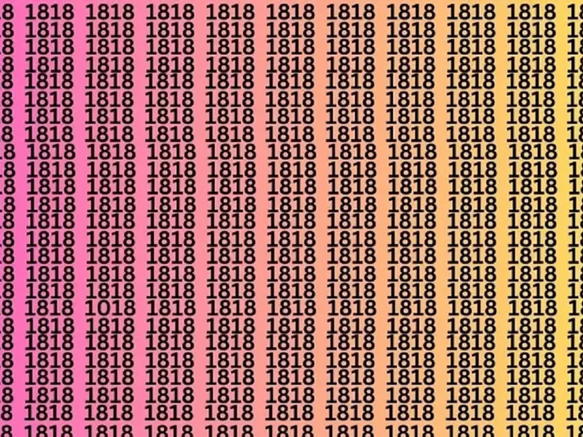 Iluzie optică cu IQ ridicat. Tu poți descoperi în câteva secunde numărul diferit ascuns în imagine? - Foto : India Times / imagine rol ilustrativ