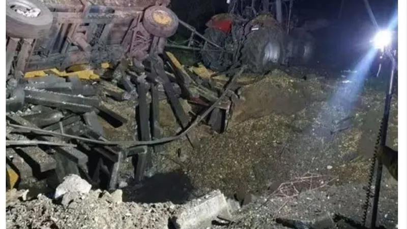 Rachetele lui Putin cad în Polonia/foto: radio zelt