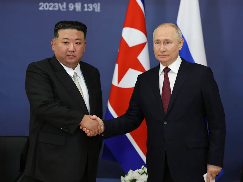 Kim Jong-Un a „revitalizat” războiul lui Putin cu rachete balistice pentru a ataca continuu Ucraina - Foto: Profimedia images