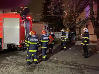 Al cincilea incendiu într-un spital Covid. FOTO: ISU Prahova.