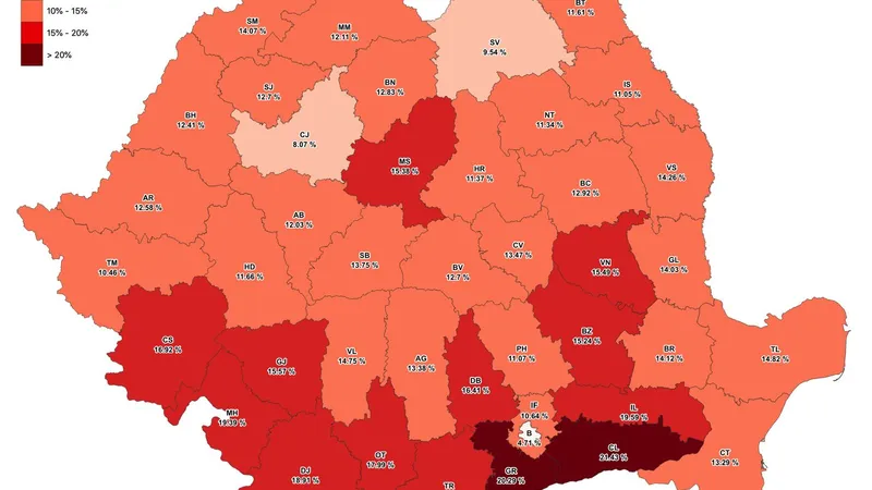 Harta mamelor minore. Sursa: Facebook Vasile Crăciunescu / geo-spațial.org