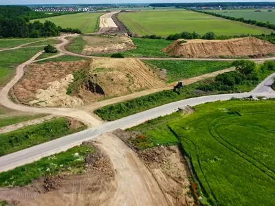 Autostrada A0 Nord A1-DN1 începe să arate a şantier. Inel de 100 kilometri în jurul Capitalei Foto:Asociația Pro Infrastructură/Facebook