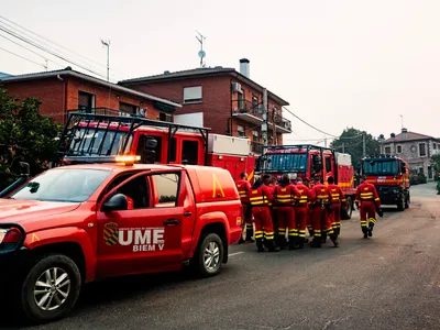 Pompieri din Spania - Foto: Profimedia images