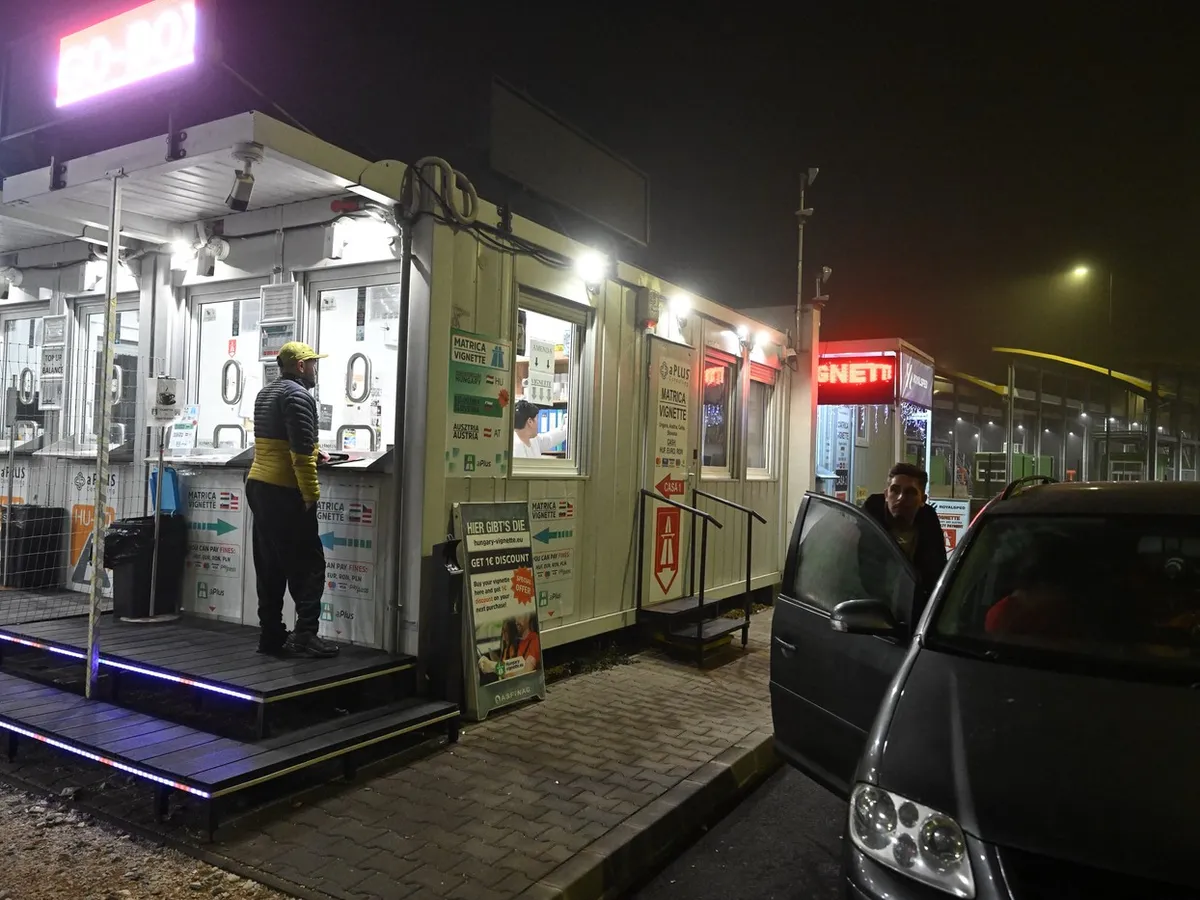 Chioșc pentru Vignetă în Bulgaria - Foto: Profimedia Images