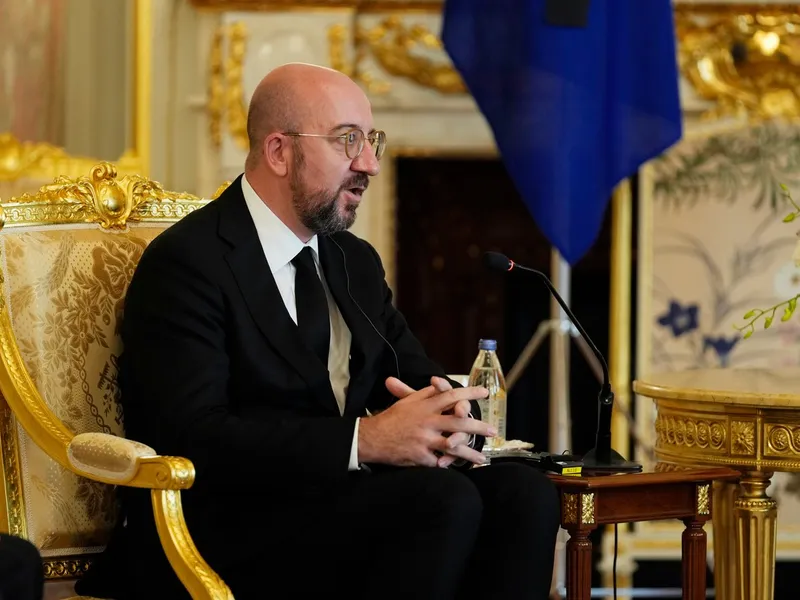 Preşedintele Consiliului European, Charles Michel - Foto: Profimedia Images