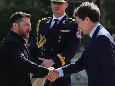 Volodimir Zelenski, primit de președintele Nicușor Dan - Foto: Inquam Photos / Octav Ganea