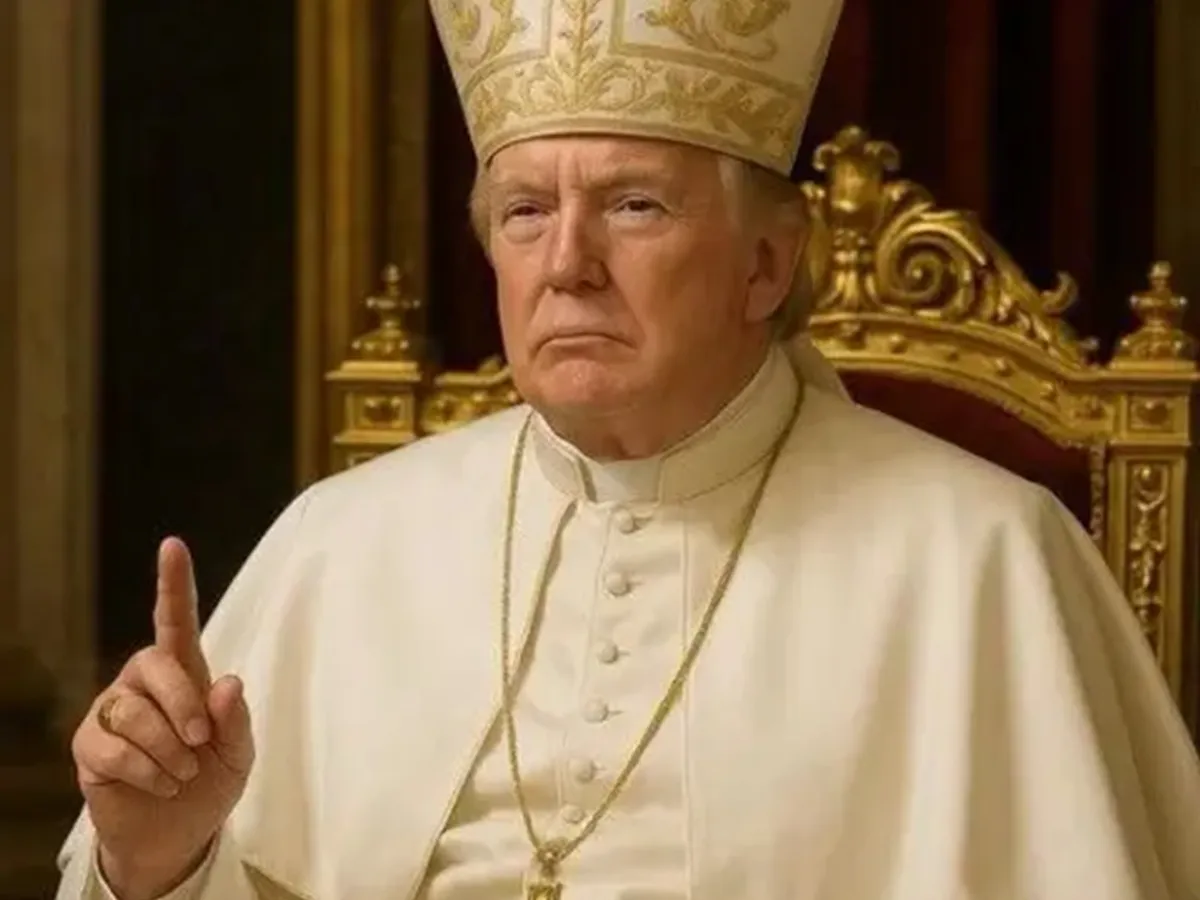 După ce s-a văzut Papă, Trump se afișează drept cavaler Jedi din Războiul Stelelor - Foto: X