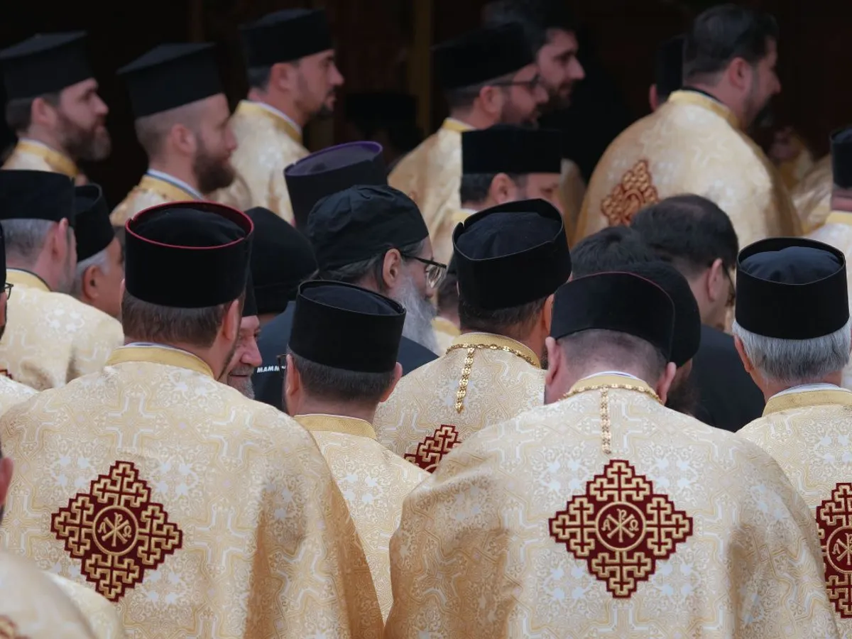 Pelerinaj și slujbă, la Patriarhie, cu ocazia sărbătorii Sfântului Dimitrie cel Nou - Foto: INQUAM PHOTOS/Anastasia Ehim
