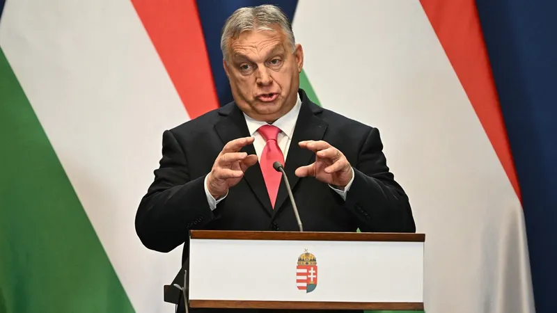 Planul UE pentru colapsarea economiei Ungariei. Șantajul lui Orban pentru Putin îl va costa scump - Foto: Profimedia images