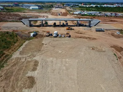 Cum se mișcă chinezii și Umbrărescu pe două cioturi importante ale Autostrăzii A0 Nord - Foto: Facebook / Asociația Pro Infrastructură
