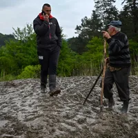 Apele Române știau, din 2023, că trebuie un dig contra inundațiilor la Praid. Au ignorat pericolul - Foto: INQUAM PHOTOS / Alex Nicodim