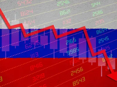 Sancțiunile Occidentului au un impact enorm asupra economiei rusești, spun economiștii americani/FOTO: Profimedia