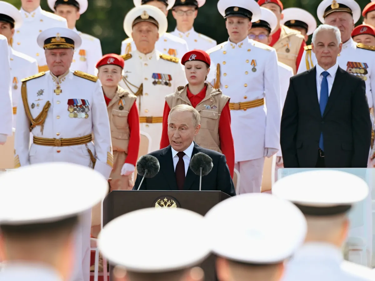 Putin, la Sankt Petersburg pentru Operațiunea Furtuna din Iulie - Foto: Profimedia Images (imagine cu rol ilustrativ)