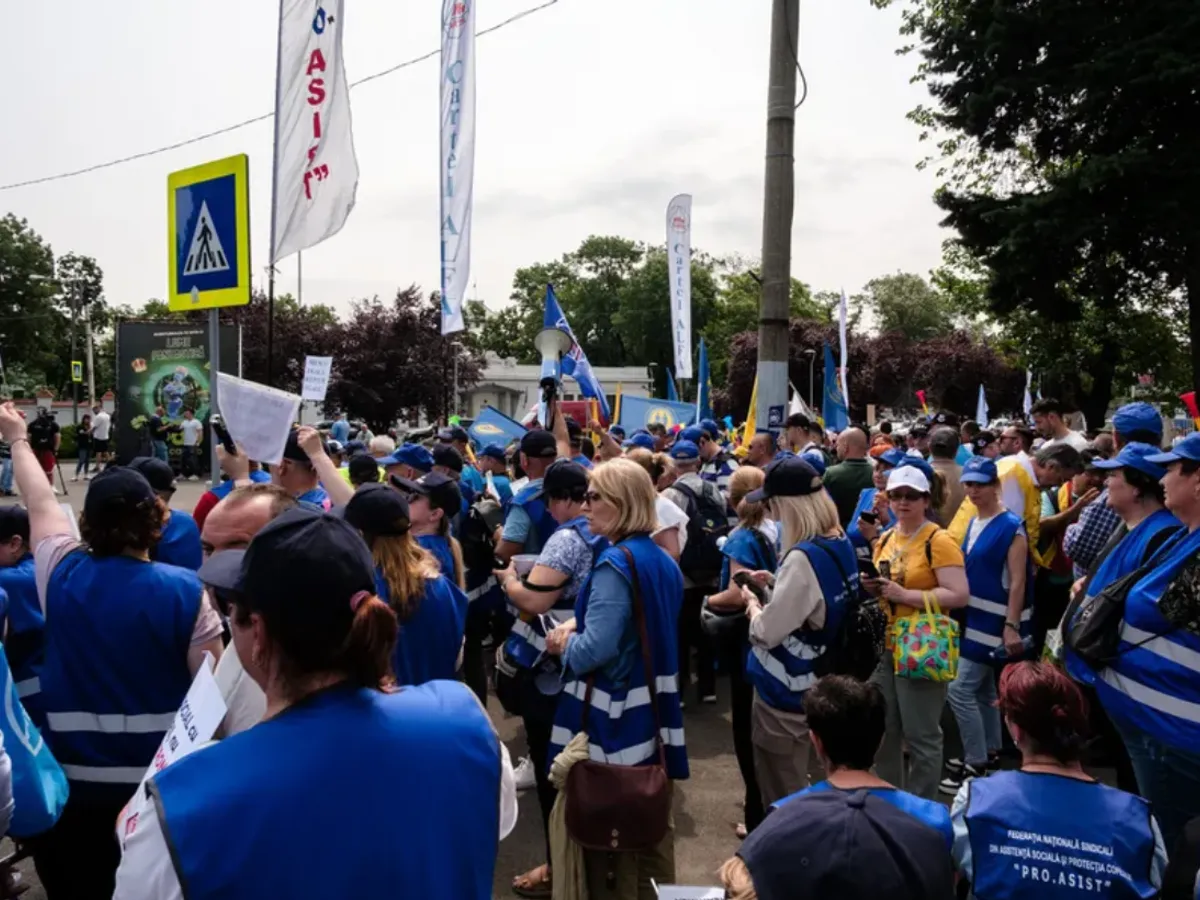 Sindicaliștii protestează față de măsurile de austeritate, astăzi, în București. „Este momentul să reacționăm”