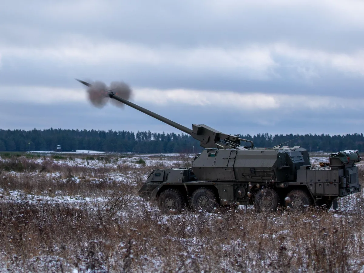 Germania nu se oprește și trimite piese de artilerie, vehicule antidrone și muniție pentru Ucraina - Foto: Profimedia Images