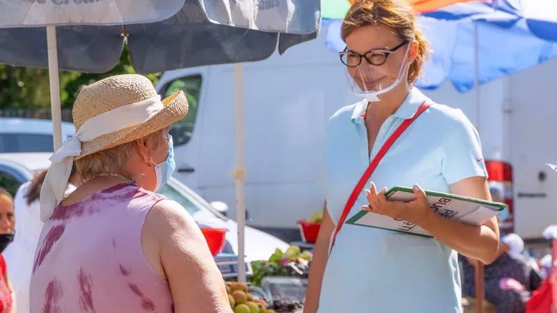 Adina Alberts are 2.000.000 € în bancă, suprinsă în campania electorală din 2019 / FB