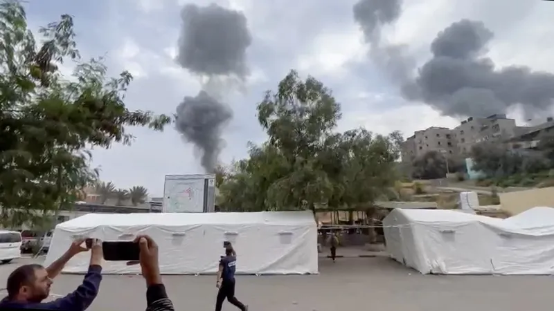 Război Israel - Hamas: 12 morți după un bombardament israelian asupra unui spital din Gaza - Foto: Profimedia images