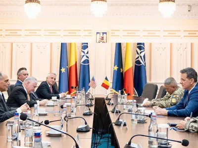 James Carafano, seful The Heritage Foundation s-a întâlnit cu ministrul Apărării, Ionuț Moșteanu - Foto: facebook