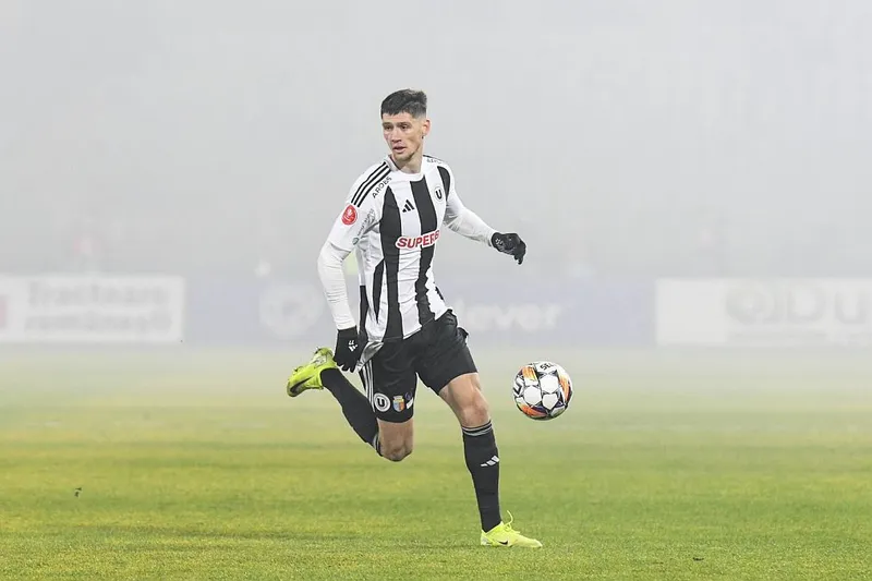 Vladislav Blănuţă, pe când era jucătorul U Cluj - Foto: Profimedia Images