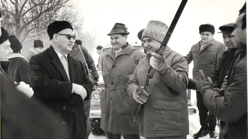 ceausescu vanatoare