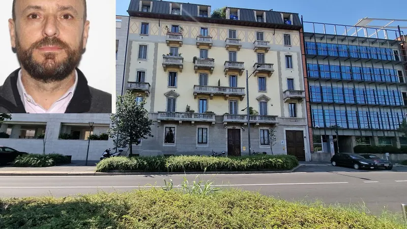 Reședința lui Minel Prina din Italia Foto: NWR