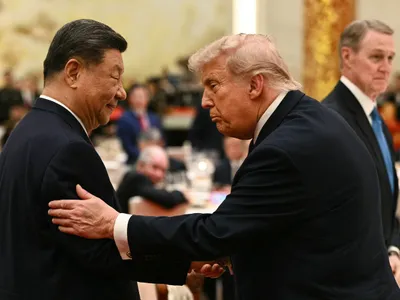 Xi Jinping și Donald Trump - Foto: Profimedia images