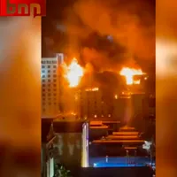 VIDEO 10 morți și 30 de răniți într-un incendiu devastator declanşat la un hotel de lux - FOTO: Captura video