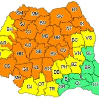 Alertele sunt valabile până joi. FOTO: ANMH