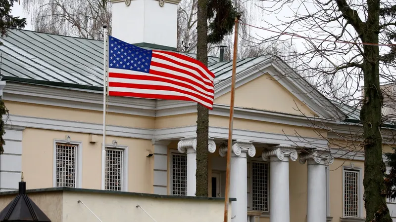 SUA a cerut ca familiile ambasadorilor din Belarus să părăsească țara/FOTO: Aljazeera
