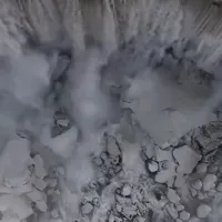 VIDEO Imagini fabuloase cu Cascada Niagara parţial îngheţată. Se întâmplă asta foarte rar - Foto: captură video Anadolu via CBS News