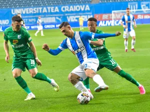 Universitatea Craiova, ţinută în şah de Farul Constanţa (1-1), în play-off-ul Superligii - Foto: Profimedia Images