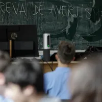 Profesorii au intrat în greva generală Foto: INQUAM PHOTOS/Octav Ganea