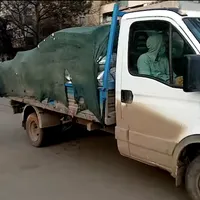 Mașină confiscată pentru transport de deșeuri/FOTO: Facebook