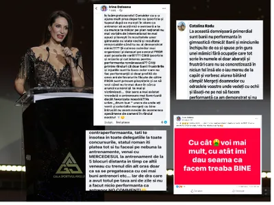 Cum încalcă conducerea FRGR propriul cod etic. În imagine, Irina Deleanu, președinta FRGR Foto: INQUAM Photos/Facebook